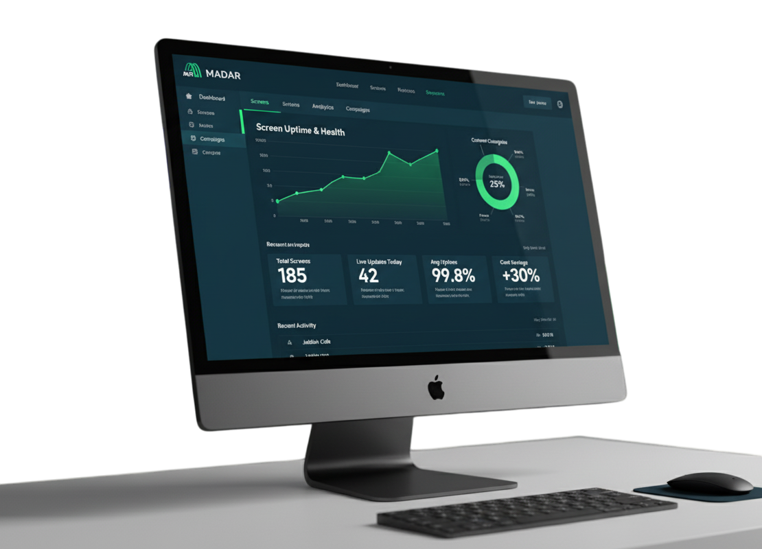 Madar dashboard preview